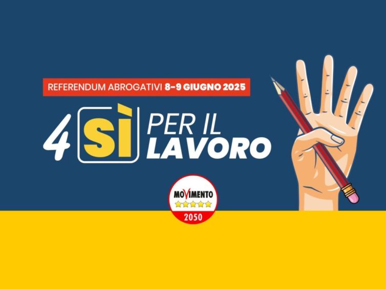 Vota 4 SÌ ai referendum.